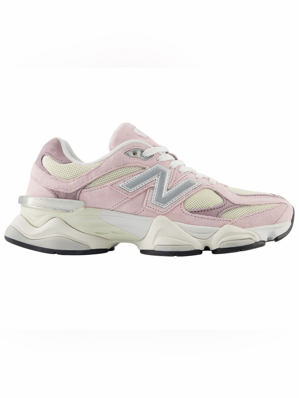 New Balance 9060 Kids’ Grade School Sneakers – Pink/Beige – Size 3.5